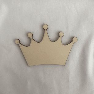 Coroa em choupo 9 cm x 5 cm 