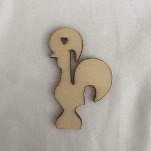 galo de barcelos em choupo 8 cm 