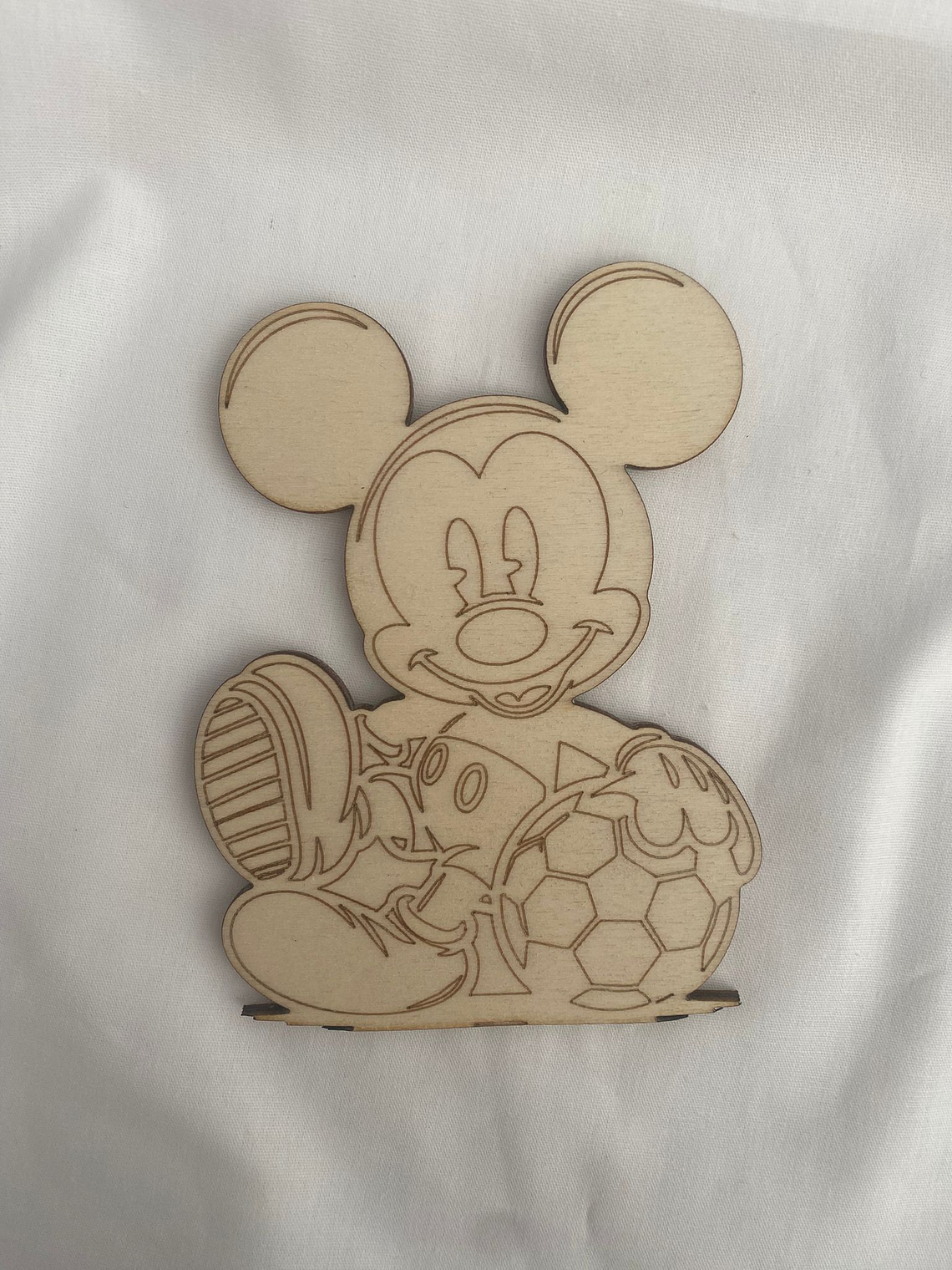 Mickey em choupo 12 cm  1