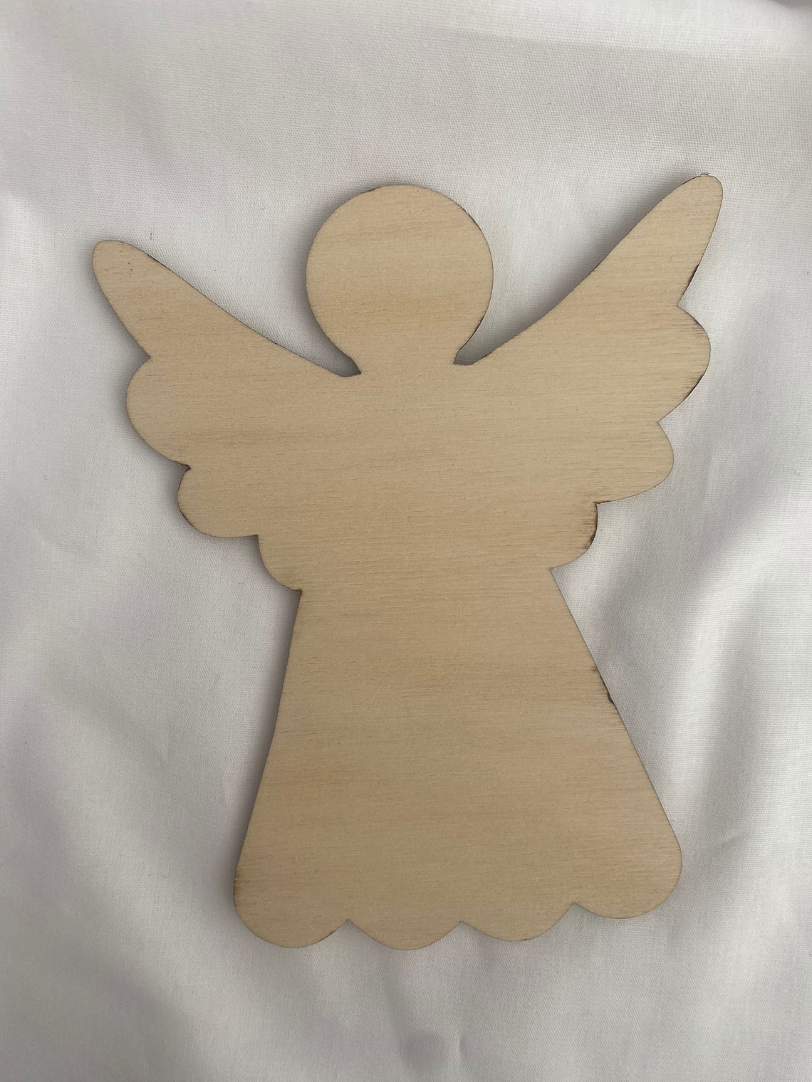 Anjo em choupo 14,50 cm  1