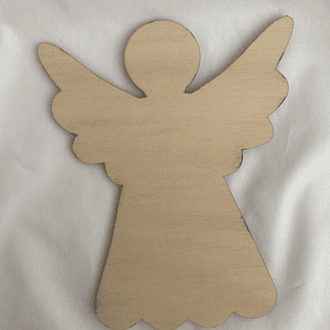 Anjo em choupo 14,50 cm 