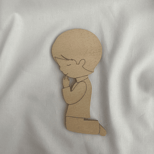 Menino a rezar 12 cm 