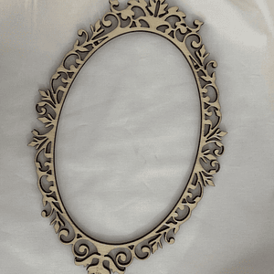 Moldura de madeira 23 cm 