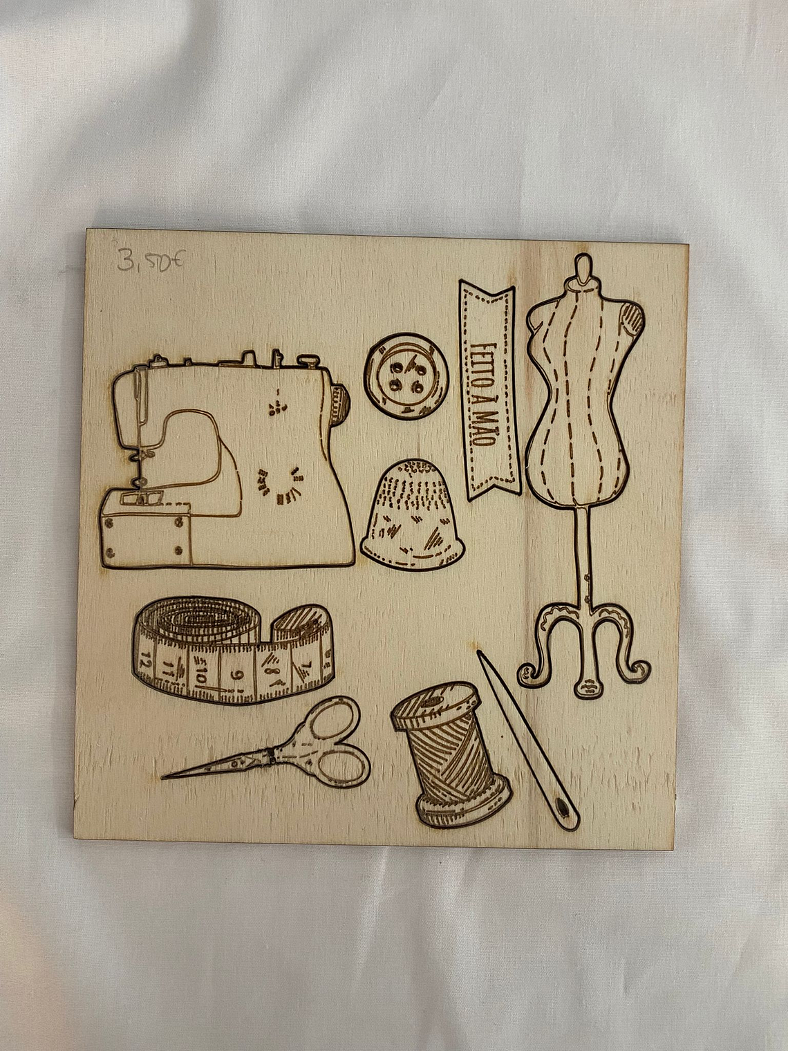 Set de costura em choupo  1