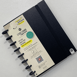 Caderno inteligente A5 preto