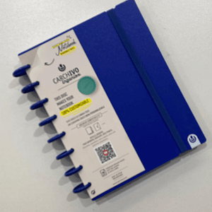 Caderno inteligente a5 azul escuro 