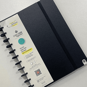 Caderno inteligente A4 preto