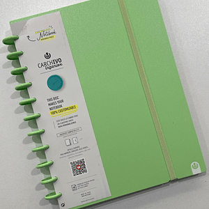 Caderno inteligente A4 Verde claro 