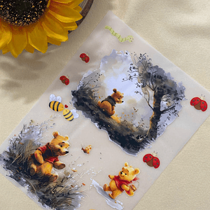 Papel Transfer do winnie  pooh 