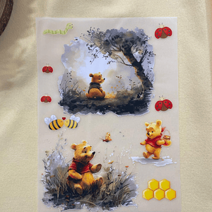 Papel Transfer do winnie  pooh 