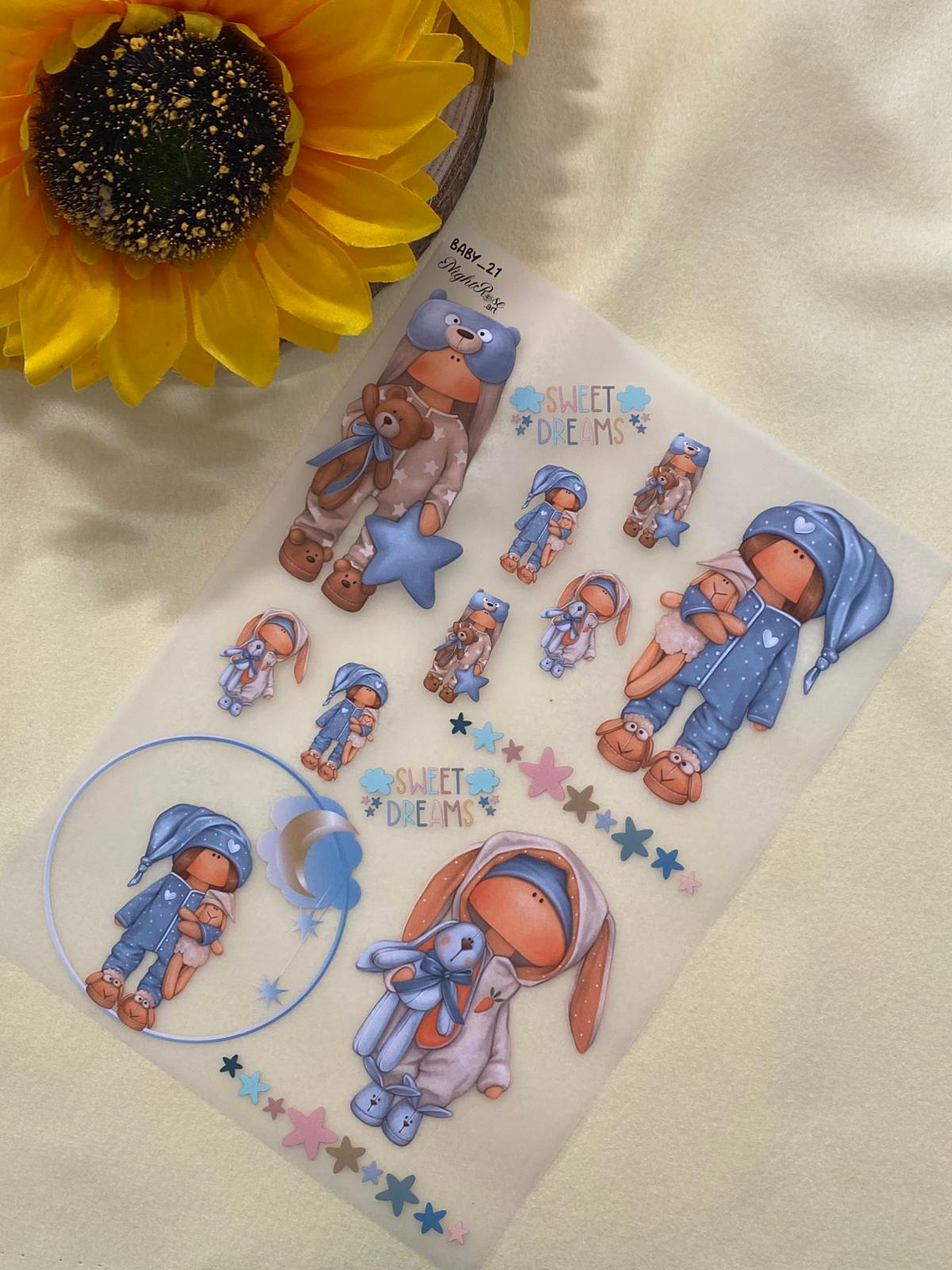 Papel Transfer do pijaminha  1