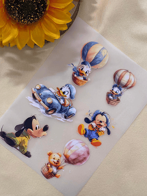 Papel transfer Disney 
