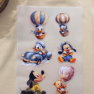 Papel transfer Disney 