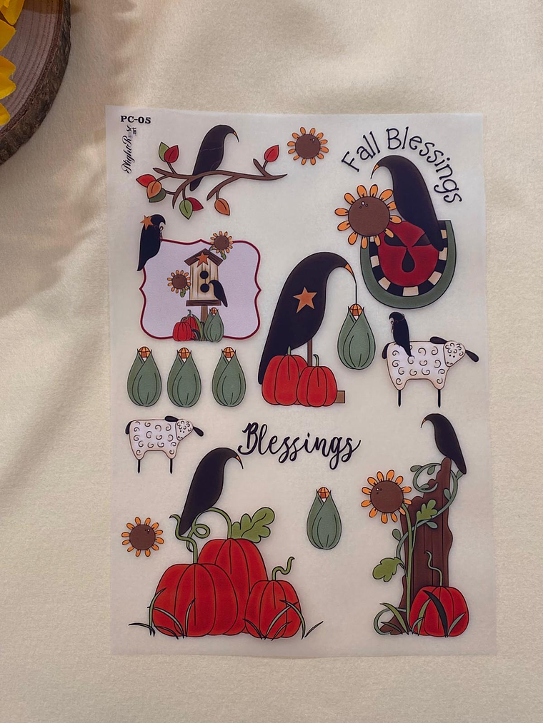 Papel transfer blessings  1