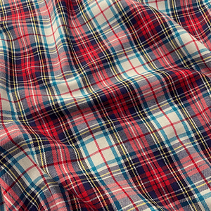 Tecido quadriculado colorido 