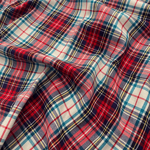 Tecido xadrez colorido 