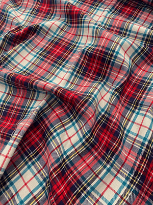 Tecido xadrez colorido 