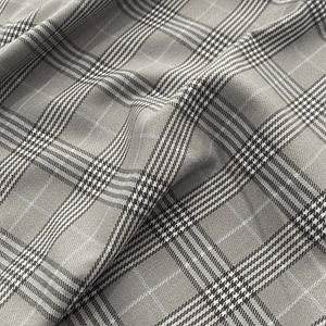 Tecido xadrez cinzento