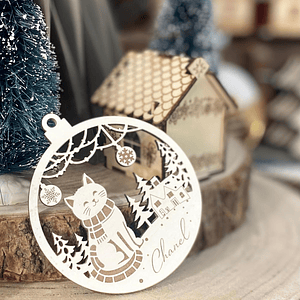 Bola de natal dos gatinhos