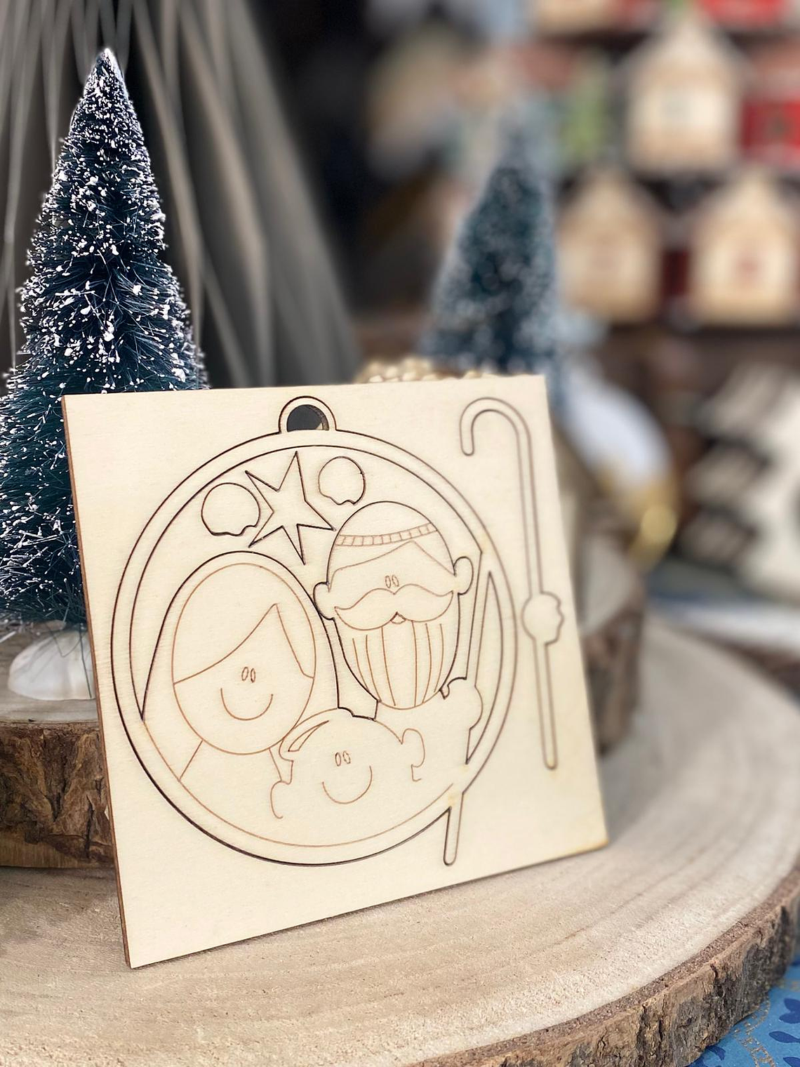 Bola de natal  presépio  1