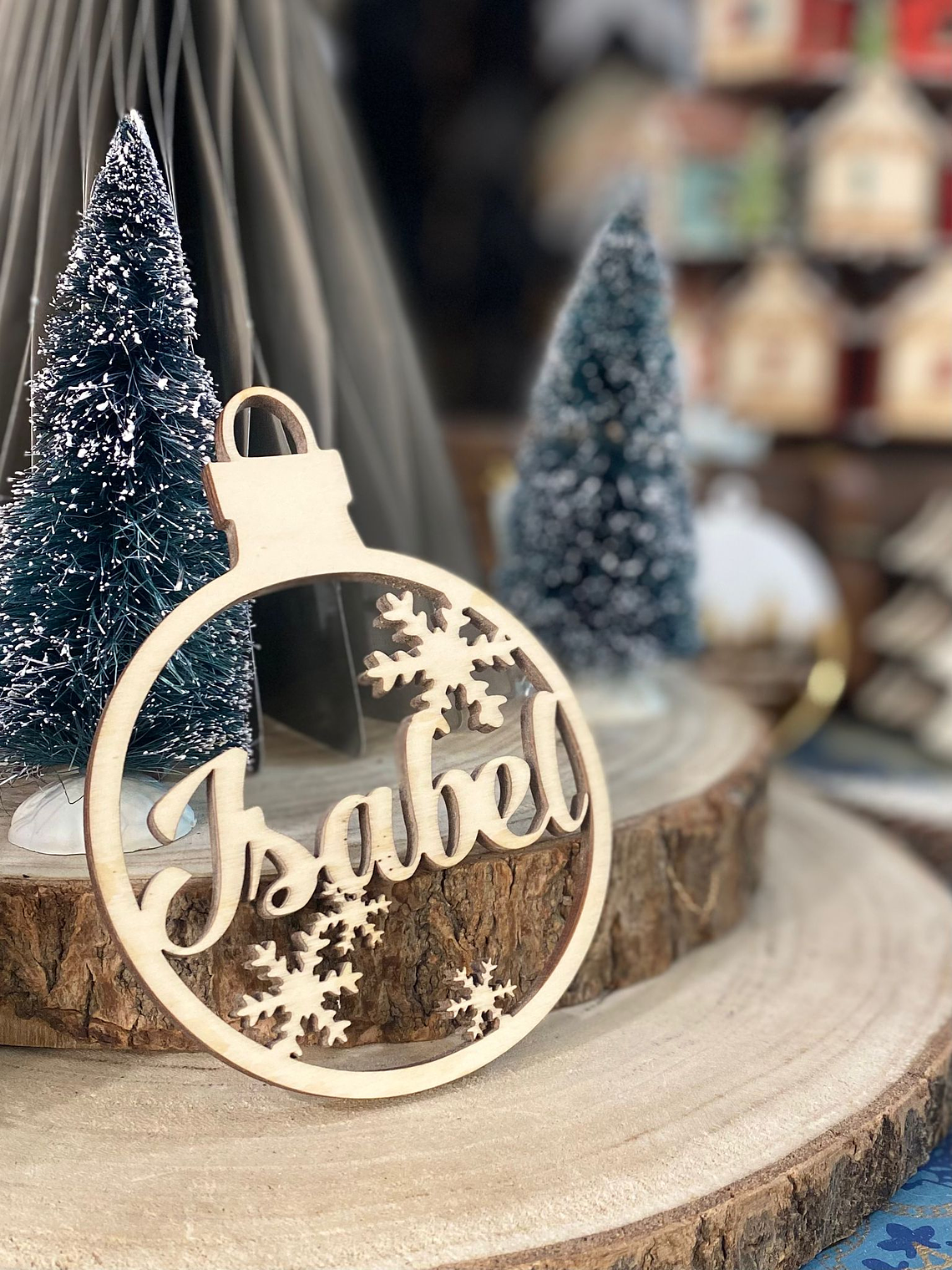 Bola de natal dos nomes 1