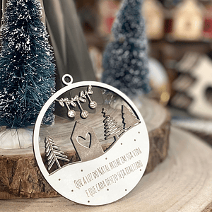 Bola Natalina dos desejos 