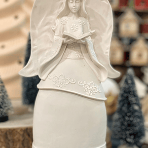 Anjo com livro 24 cm 15 cm