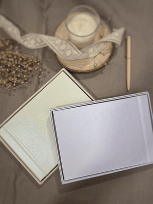 Livro de honra  A4 branco com brilho 