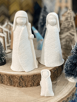 Presépio estilizado 15 cm x 7,5 cm