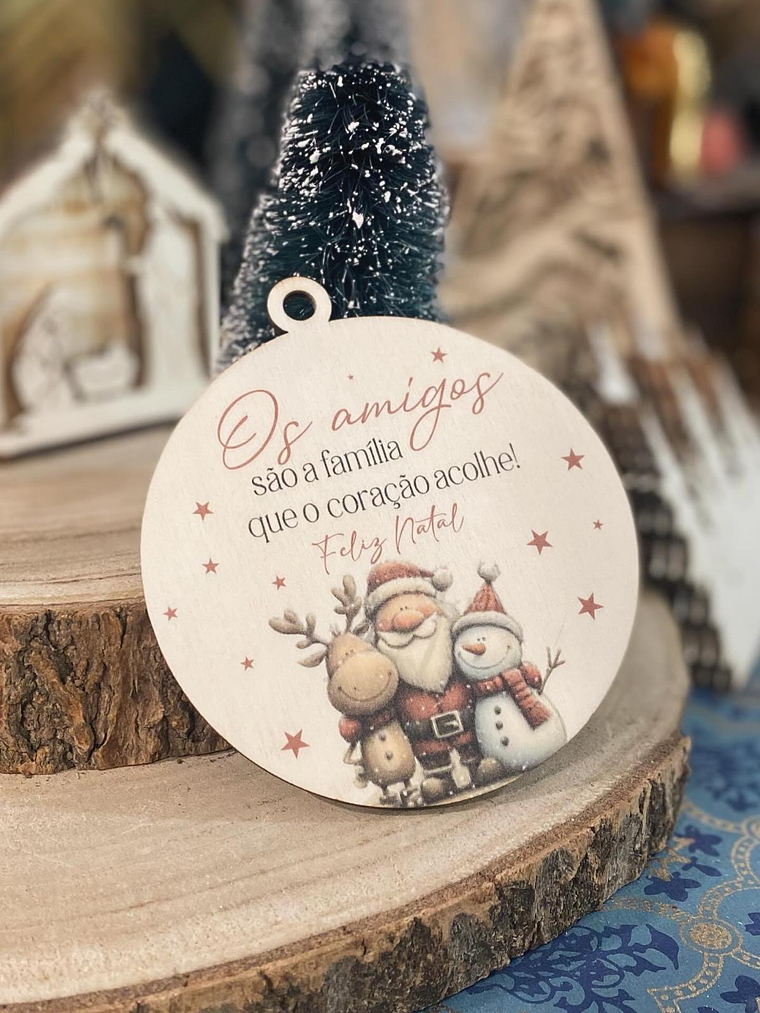 Bola de Natal dos amigos  1