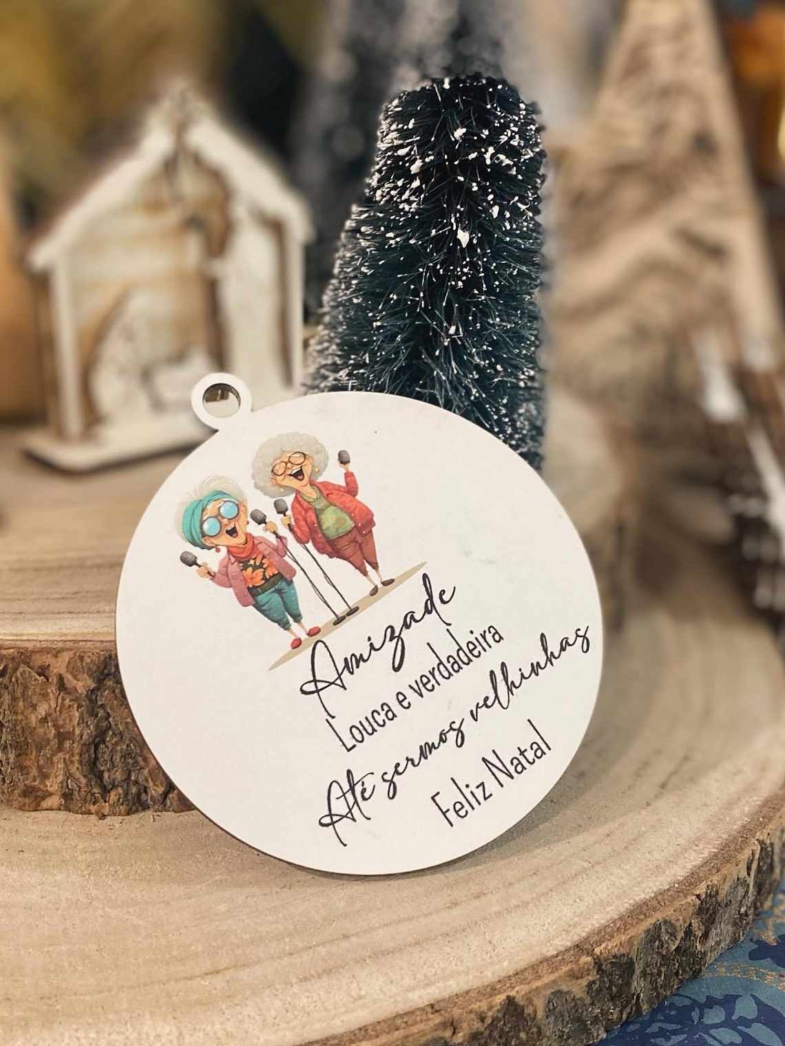 Bola de Natal das amigas  1