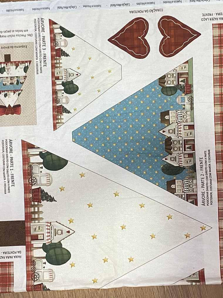 Painel com árvore de natal 5