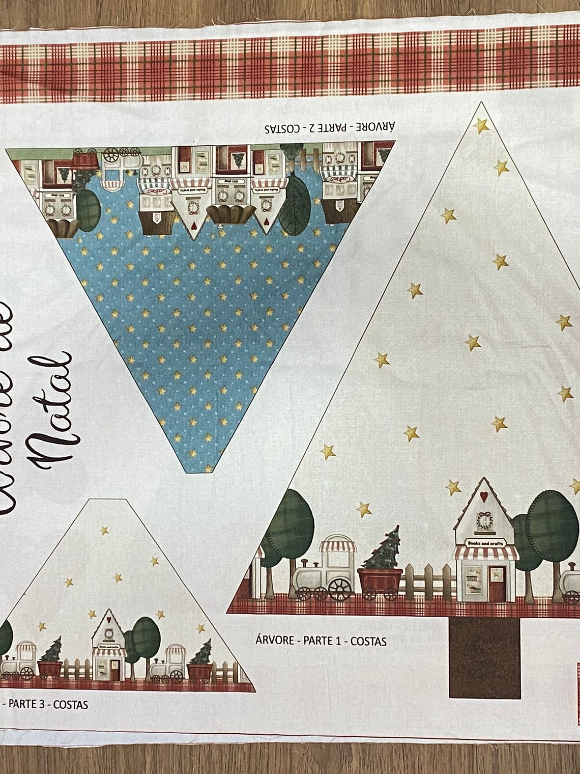 Painel com árvore de natal 1