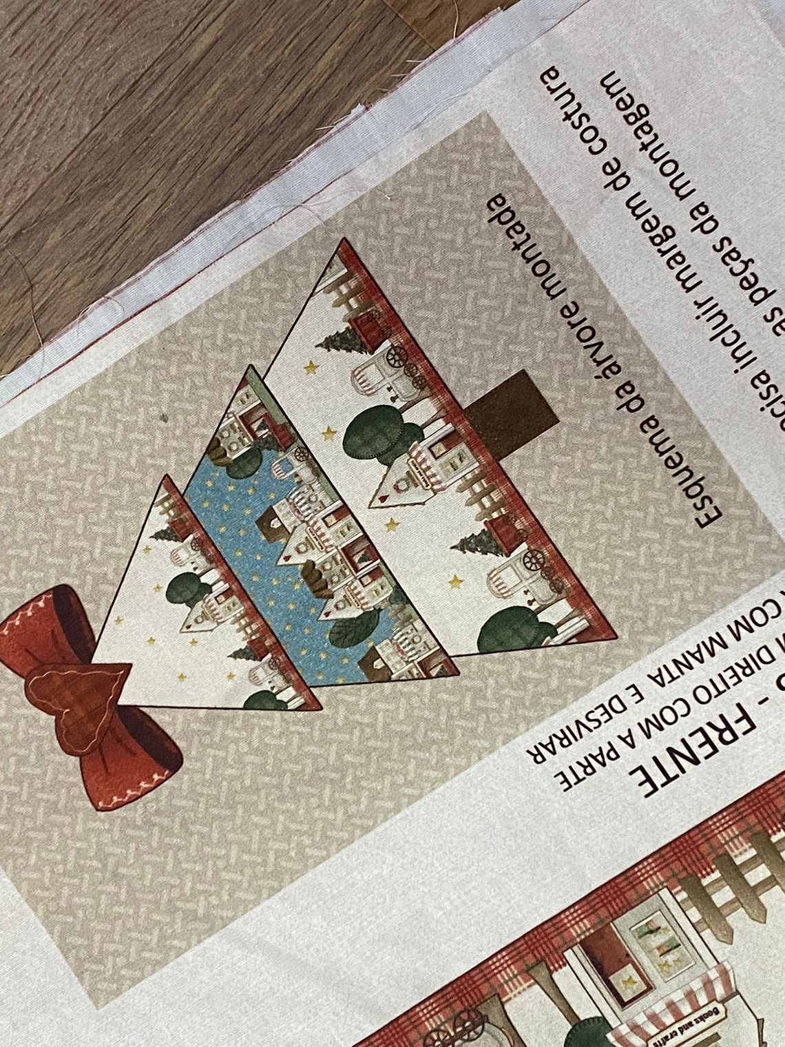 Painel com árvore de natal 2