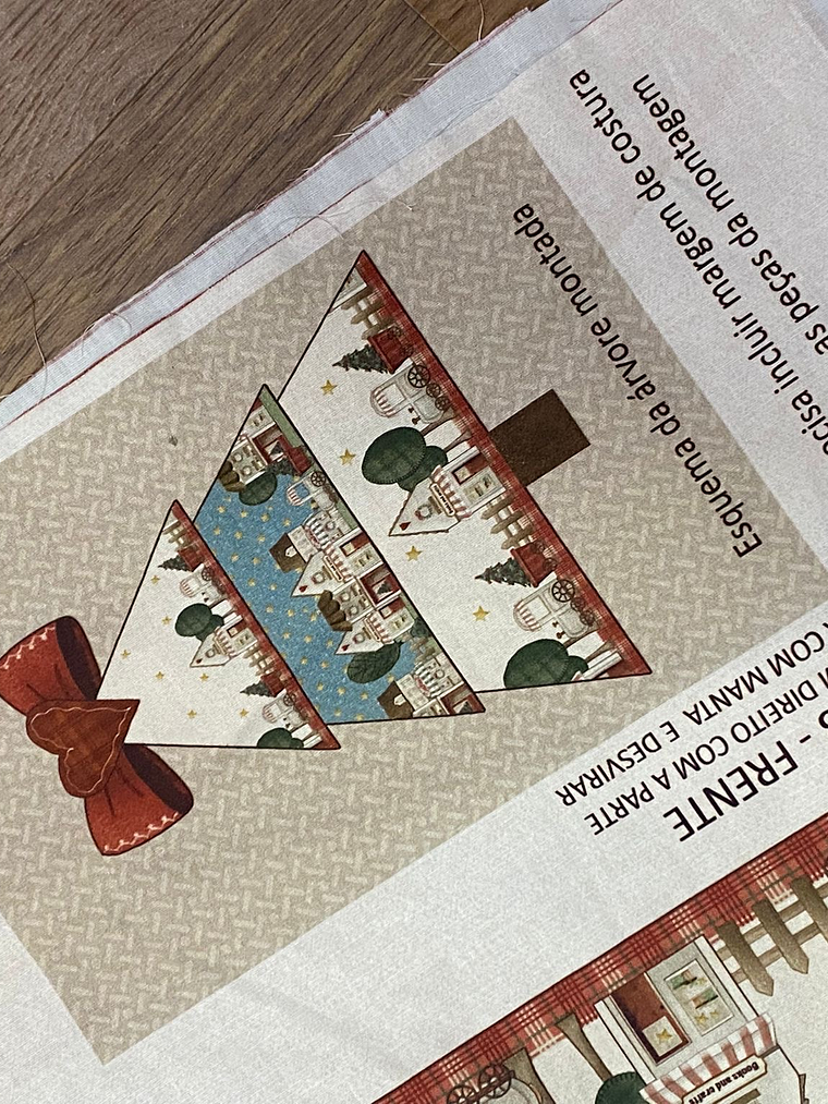 Painel com árvore de natal 2