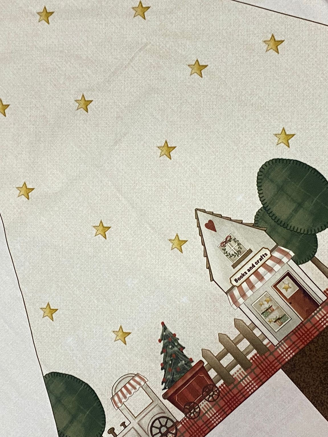 Painel com árvore de natal 4