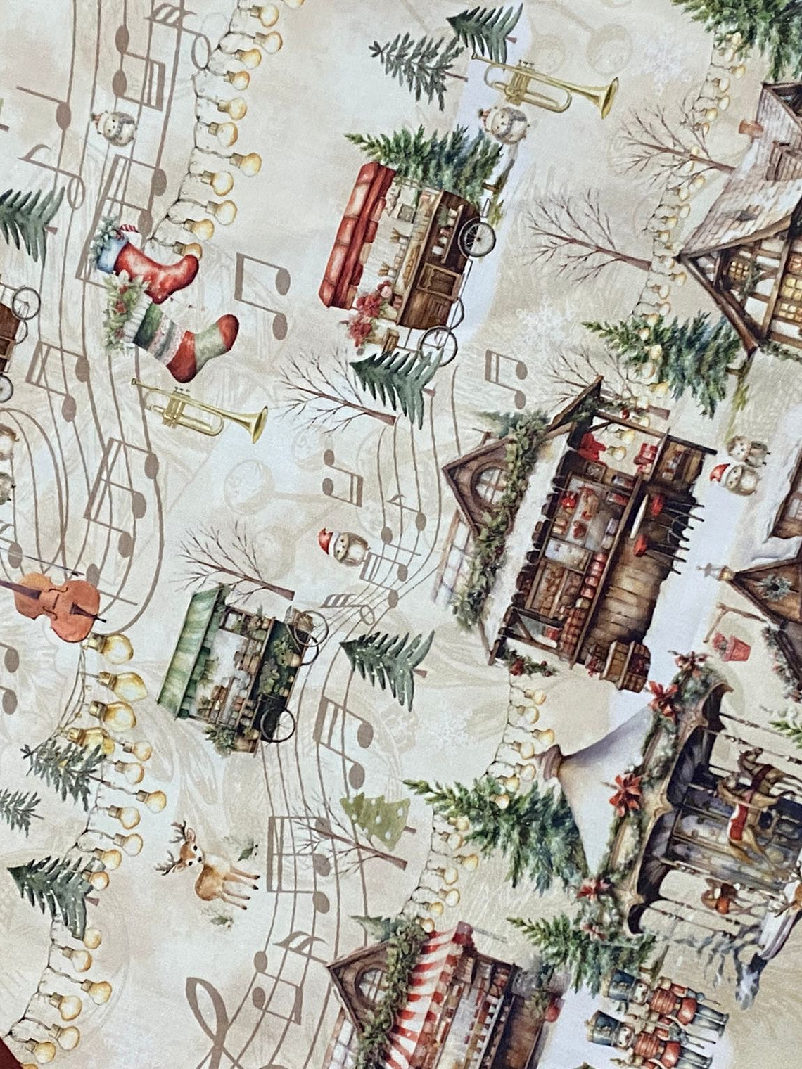 Painel natalício com árvore de Natal  4