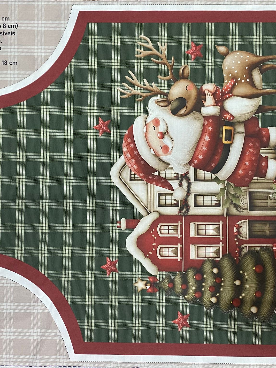 Painel com avental e luvas de Natal  4