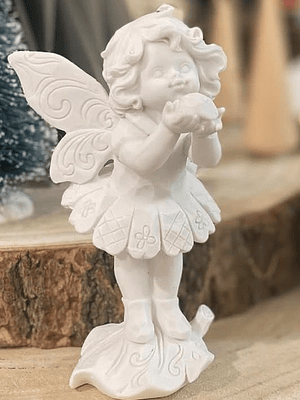 Anjo em marfinite 12 cm 