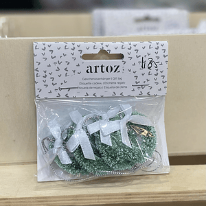 Etiqueta de oferta grinalda 