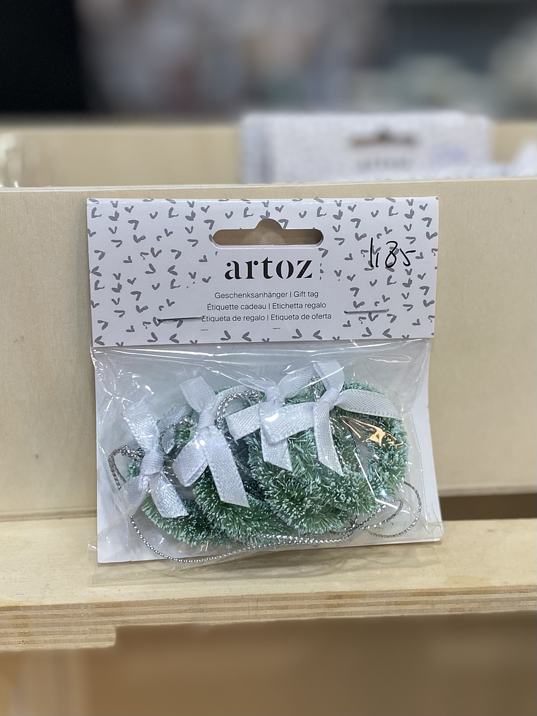 Etiqueta de oferta grinalda  1