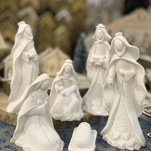 Presépio 6 peças 20 cm 