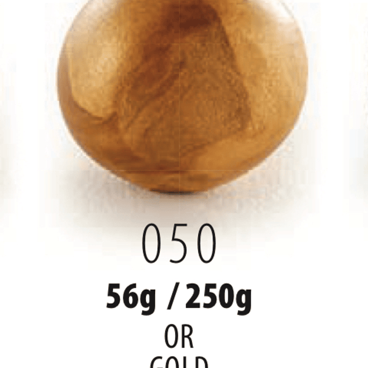 Cernit gold metálico 56 gramas 1