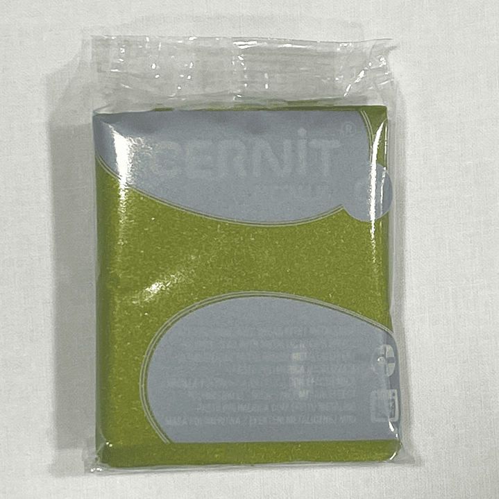 Cernit metálico green gold 56 gramas 2