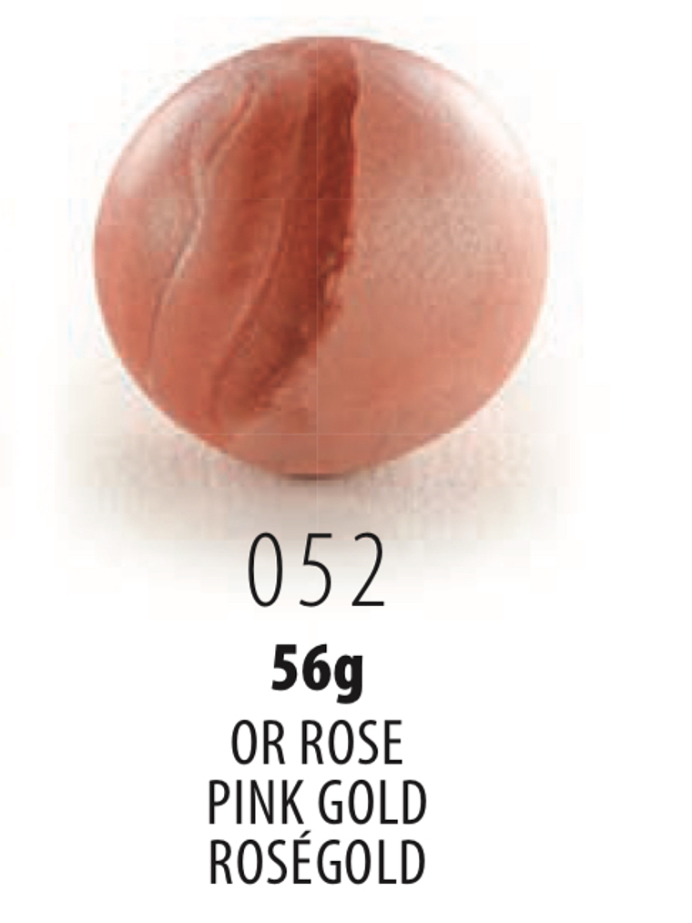 Cernit rosa gold metálica 56 gramas  1