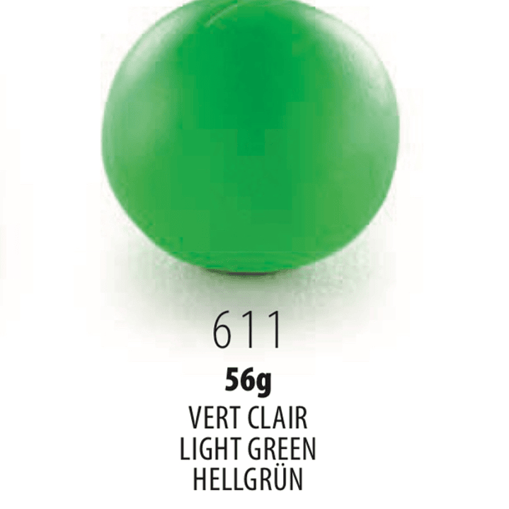 Cernit verde claro 56 gramas opaca  1