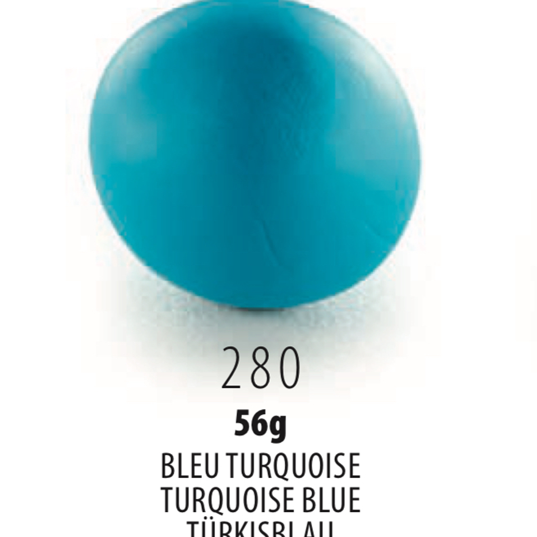 Cernit azul turquesa 56 gramas  1