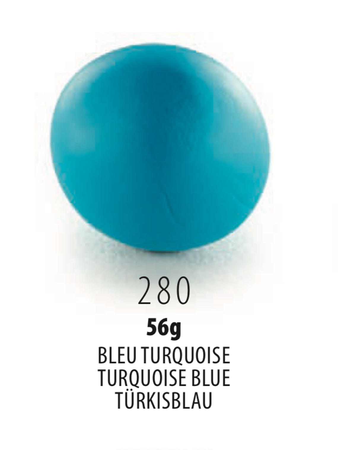 Cernit azul turquesa 56 gramas  1