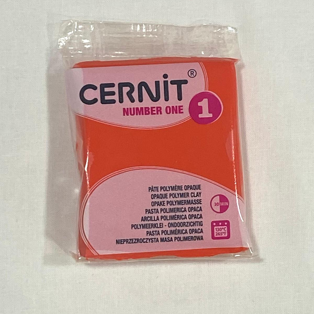 Cernit poppy red 56 gramas  2