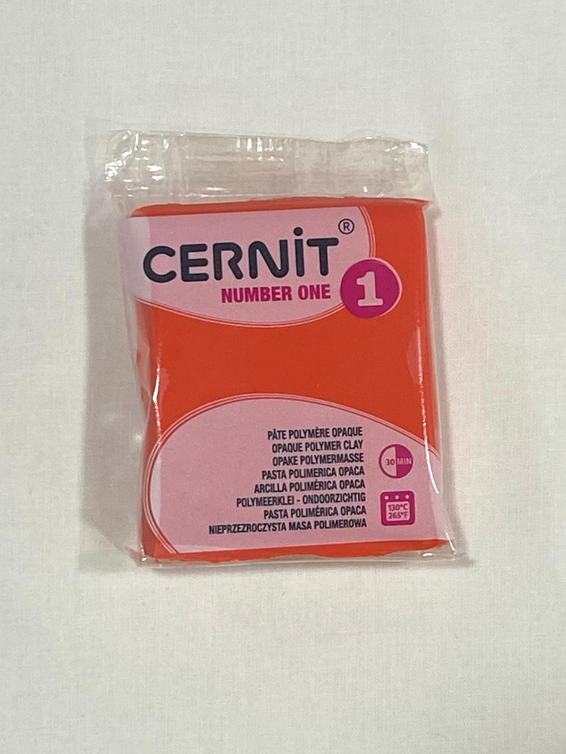 Cernit poppy red 56 gramas  2